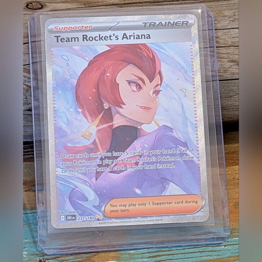 Pokemon Destined Rivals Rare Ex Bundle Including Team Rockets Ariana 237 - Picture 2 of 14